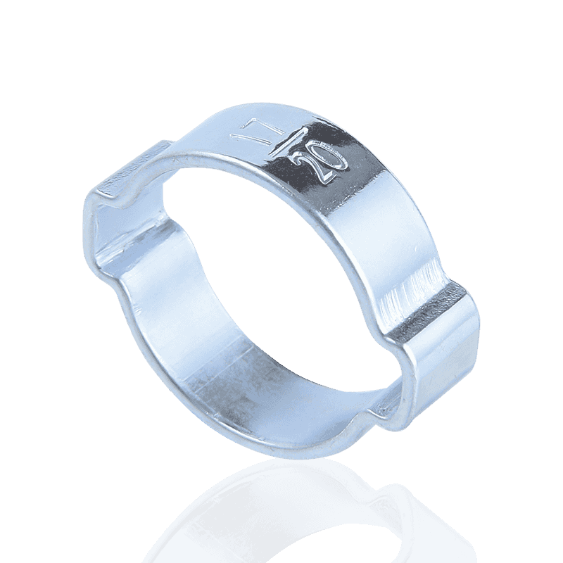 Clamp cluas dhúbailte